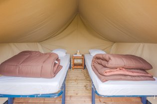 Tente et tente lodge Corrèze