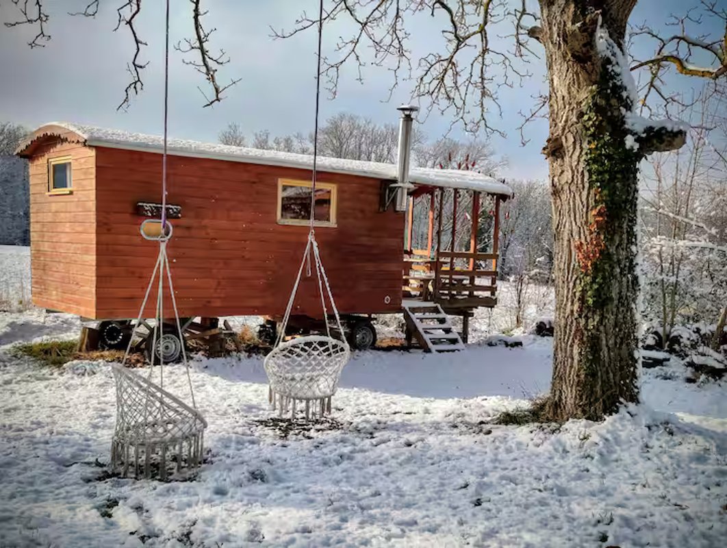 La petite roulotte de Vallin | Nature | Cosy à Torchefelon (14)