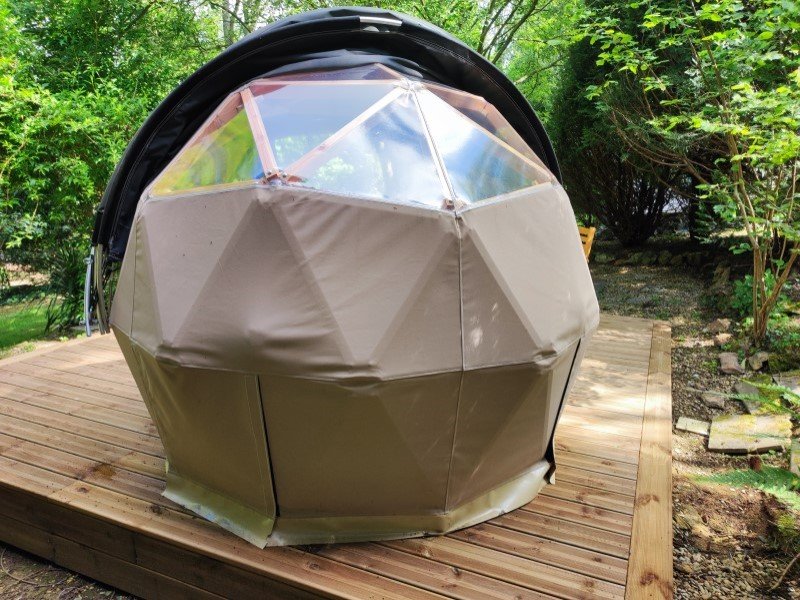 Hébergement AbracadaRoom : Le Dodôme étoilé - The mini-bubble, your head in the stars. - Image 4