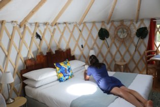 Tente et tente lodge Indre