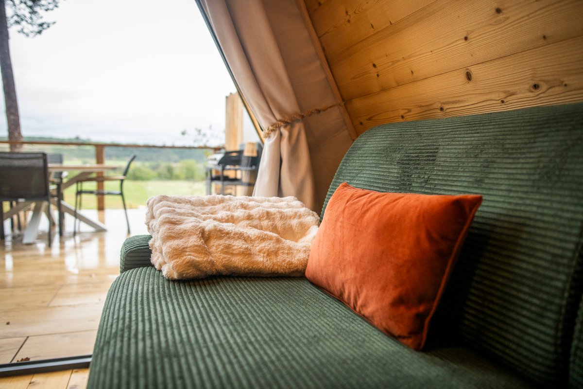 Chalet  VercoréA SPA Privatif, Domaine CollinéA en Drôme Des Collines à Bathernay (42)