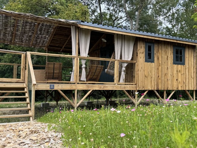 Hébergement AbracadaRoom : Cabane Lodge duo SPA (17 m² - 1 ch - 2 pers.) - Image 4