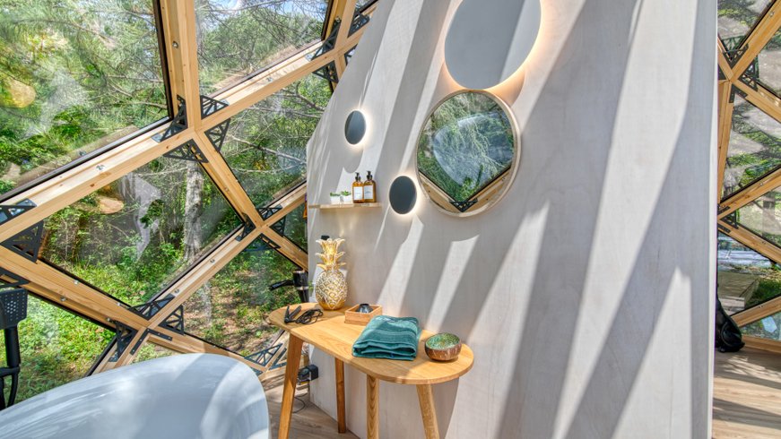 Hébergement AbracadaRoom : Zome haut-de-gamme & Spa - Image 13