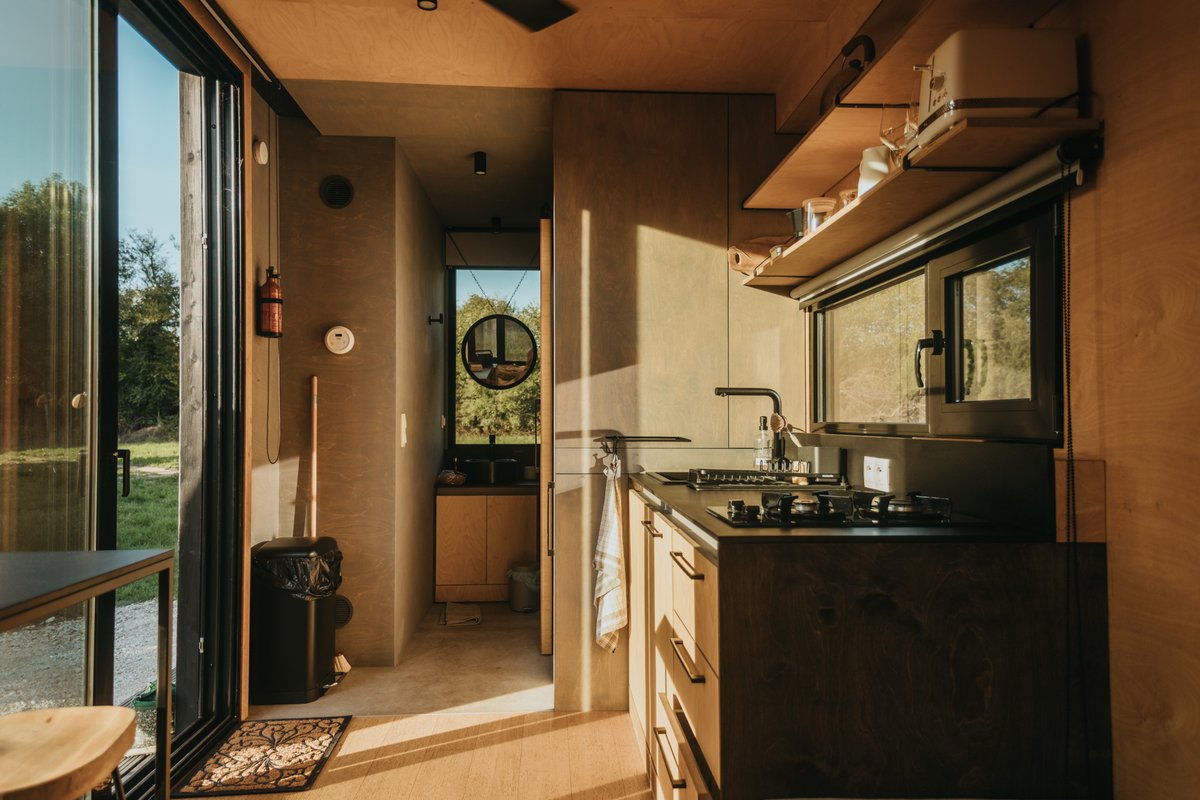 Parcel Tiny House - vignes et chevaux dans la Bresse à Lessard-En-Bresse (7)