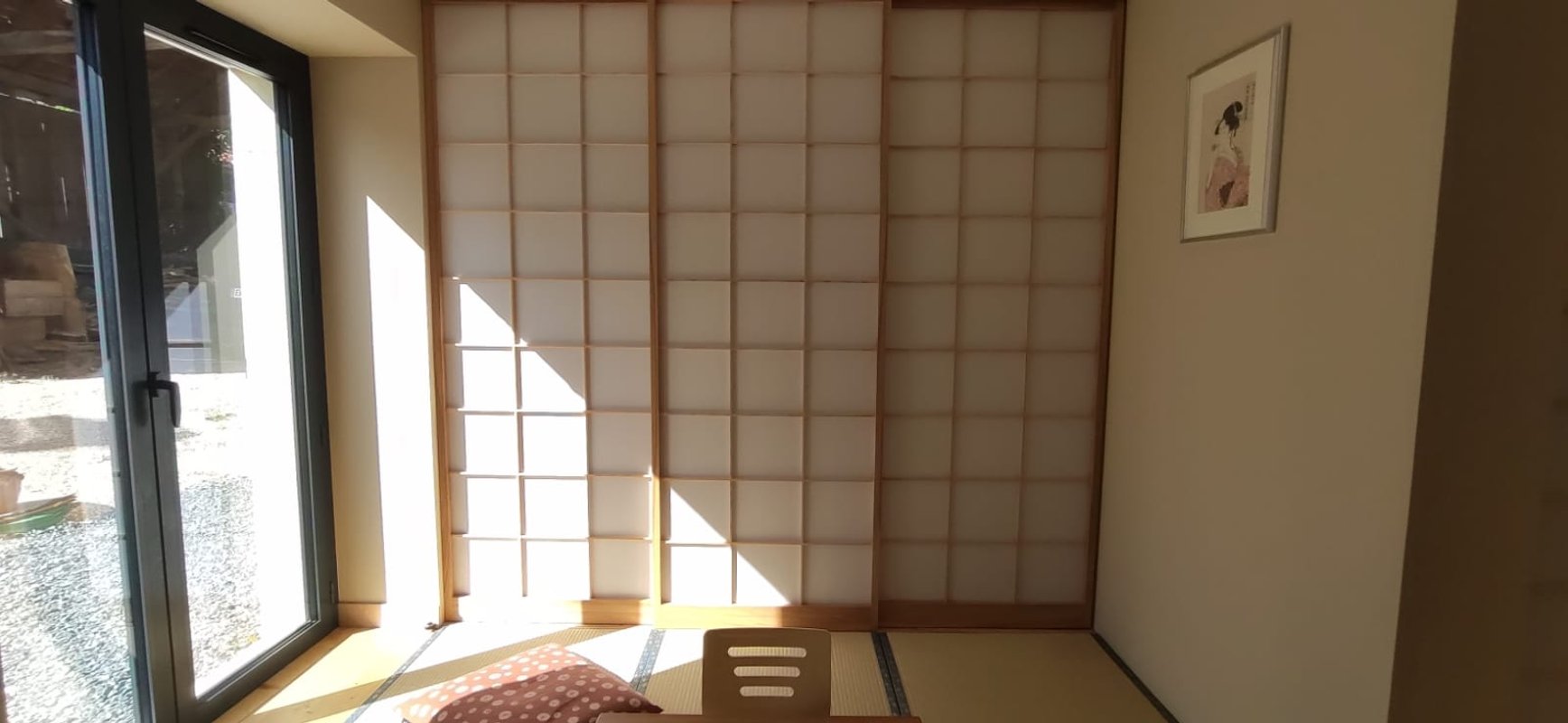 Chambre Hachiko dans le Ryokan de la Maison Shizen à Lisle (4)