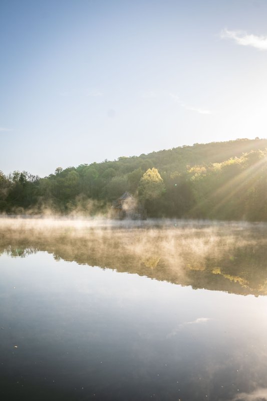 Cabane flottante Spa - Martin pêcheur à Vernois Les Vesvres (55)