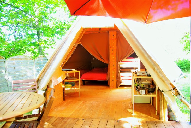 Hébergement AbracadaRoom : Tipi la Châtaigneraie - Image 4