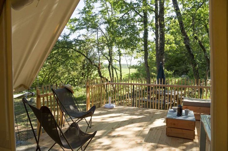 Hébergement AbracadaRoom : Tente Canadienne I Dieulefit - Image 6