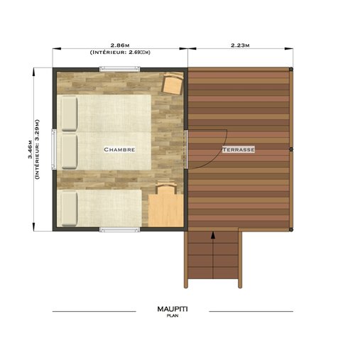 Hébergement AbracadaRoom : Cabane Maupiti - Image 6