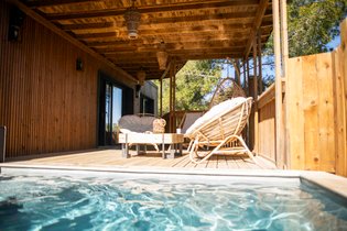 Cabane sur pilotis Gard