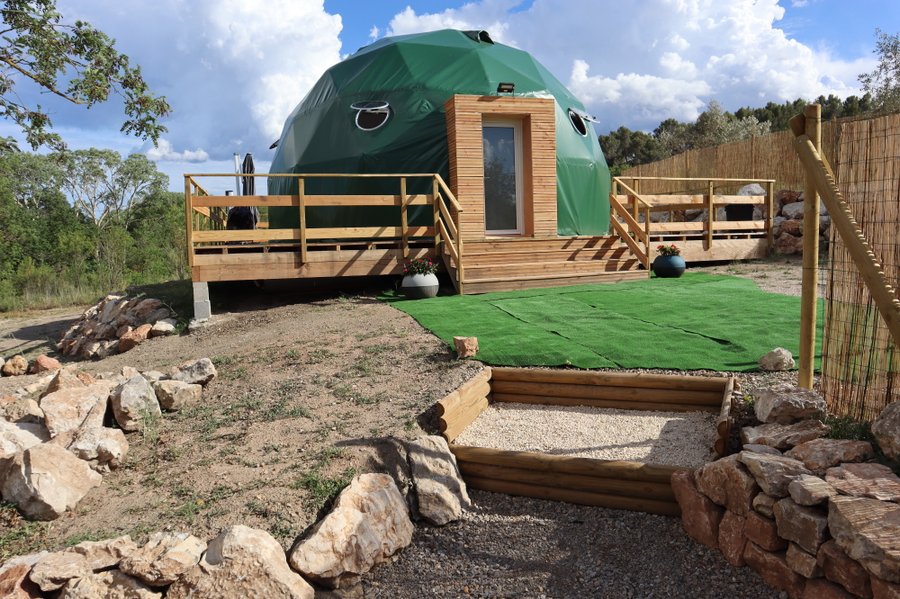 Domaine AbracadaRoom : Glamping Dôme les Cigales - Image 29
