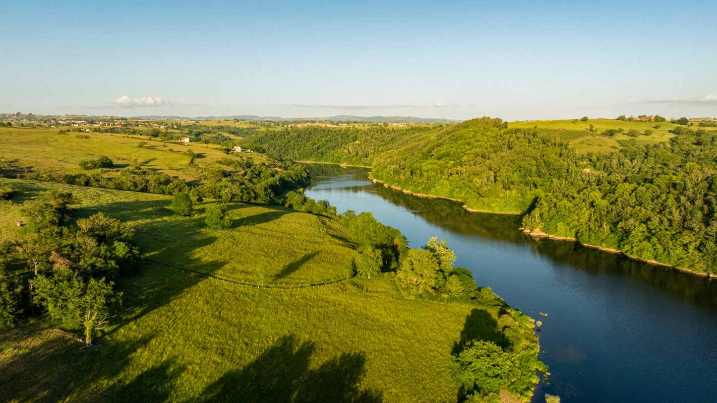 Homnest - Reflets de Loire - Vue sur les Gorges à Pinay (27)
