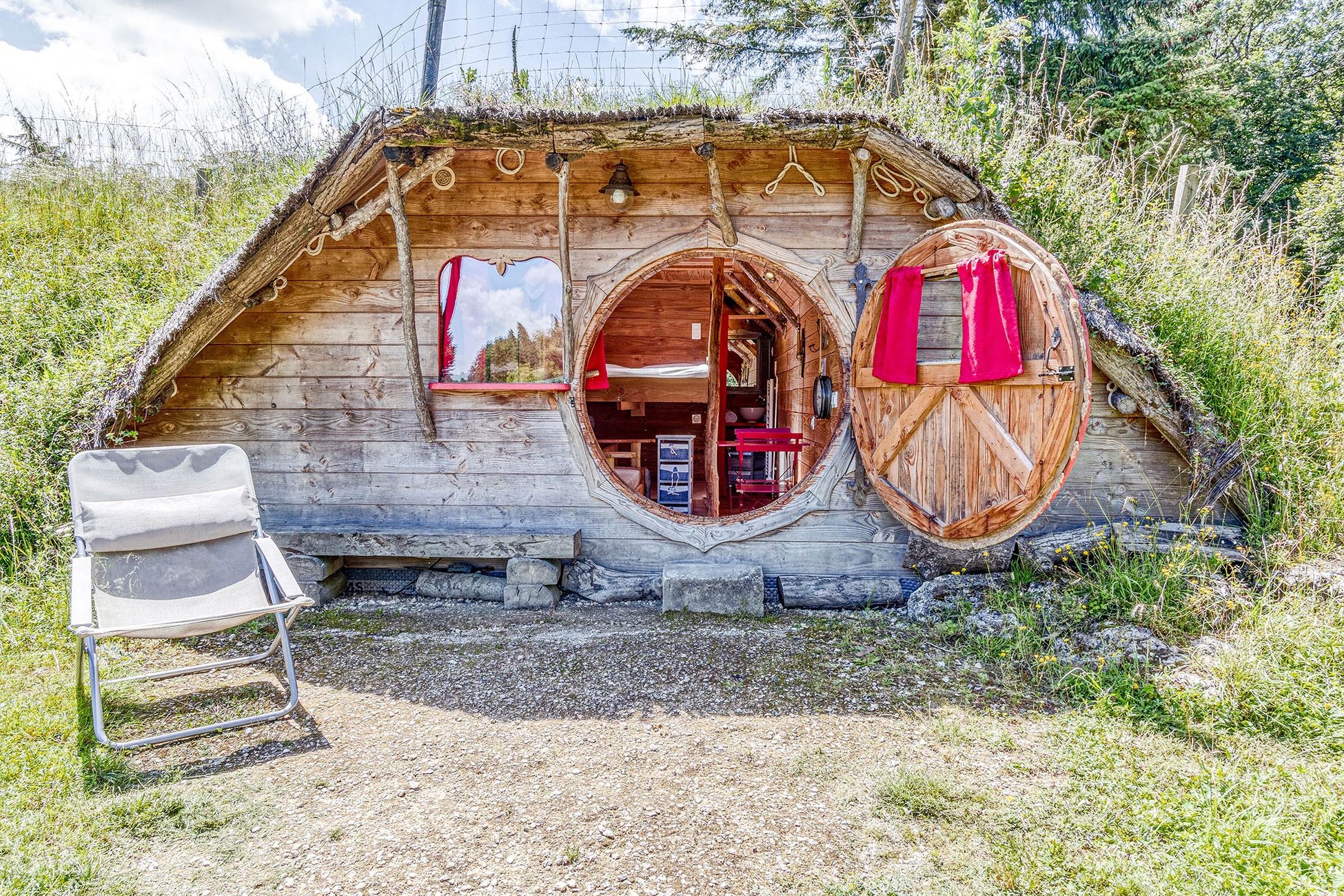 Hébergement UnicStay : Cabane végétalisée "La Gadouillère" à Descartes