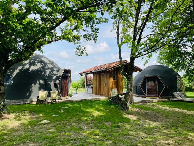 Hébergement AbracadaRoom : Lichen dôme géodésique & Spa - Image 16