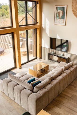 Hébergement AbracadaRoom : Hestia + Freya : Ecolodge de luxe avec 2 bains nordiques pour 2-14 personnes - Image 2