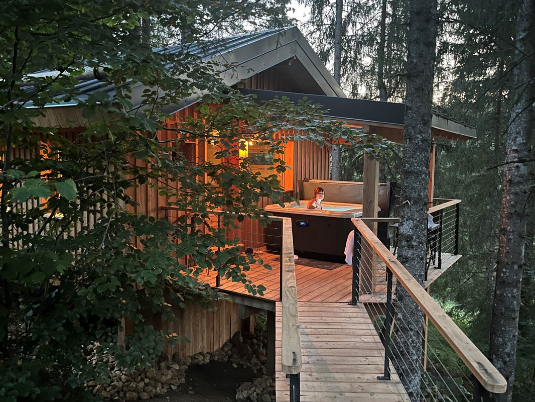 Cabane La Bois du four & Spa & Sauna à Petite Chaux (1)