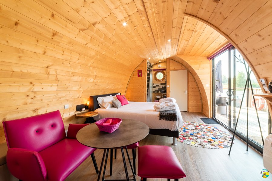 Hébergement AbracadaRoom : Lodge Duo Flottant Les Preuses Spa et sauna privé - Image 7