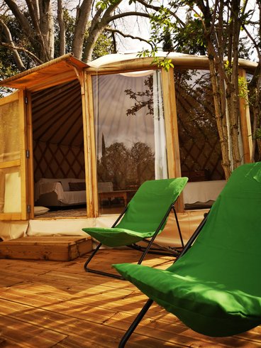 Hébergement AbracadaRoom : Yourte au coeur du village de Fontvieille - Image 7