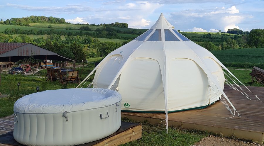 Hébergement AbracadaRoom : Tente Lotus zen - Image 4